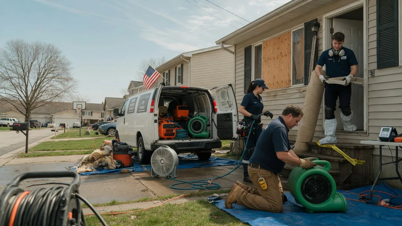 Water Damage Restoration in Bad Axe, MI near me